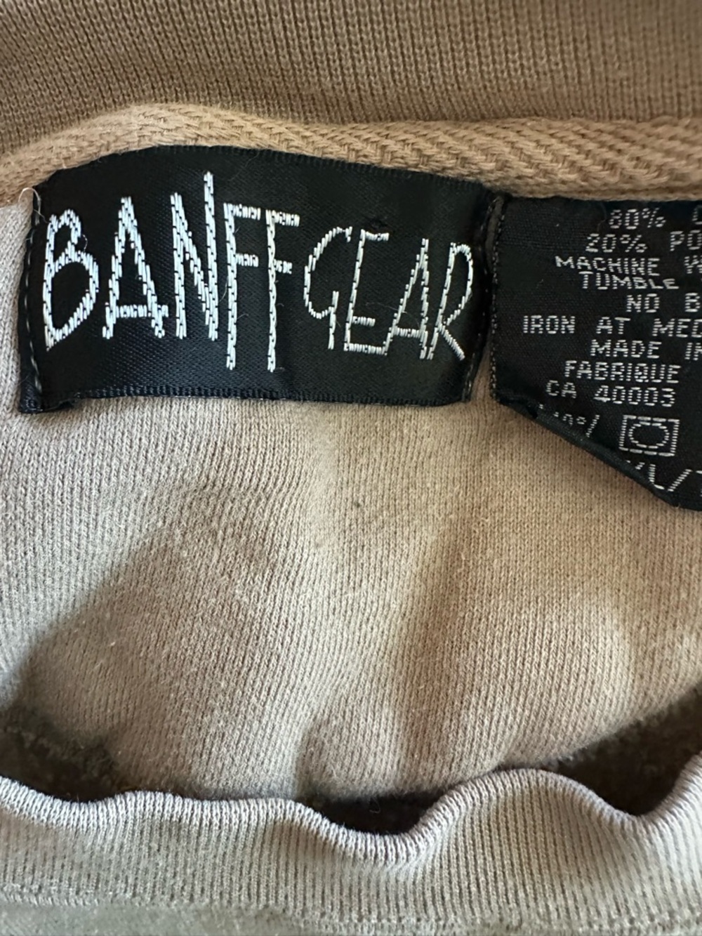 Banff National Park Graphic Crewneck Cabincore Cozy XL - Picture 4 of 5